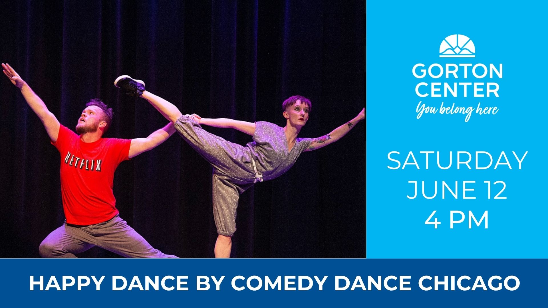 Happy Dance by Comedy Dance Chicago at Gorton Center